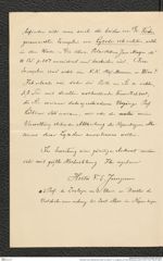Nachlass Franz Steindachner, Brief von Hector F. E. Jungersen an Franz Steindachner (26.03.1901), Inv.Nr. 262.02, Seite 2